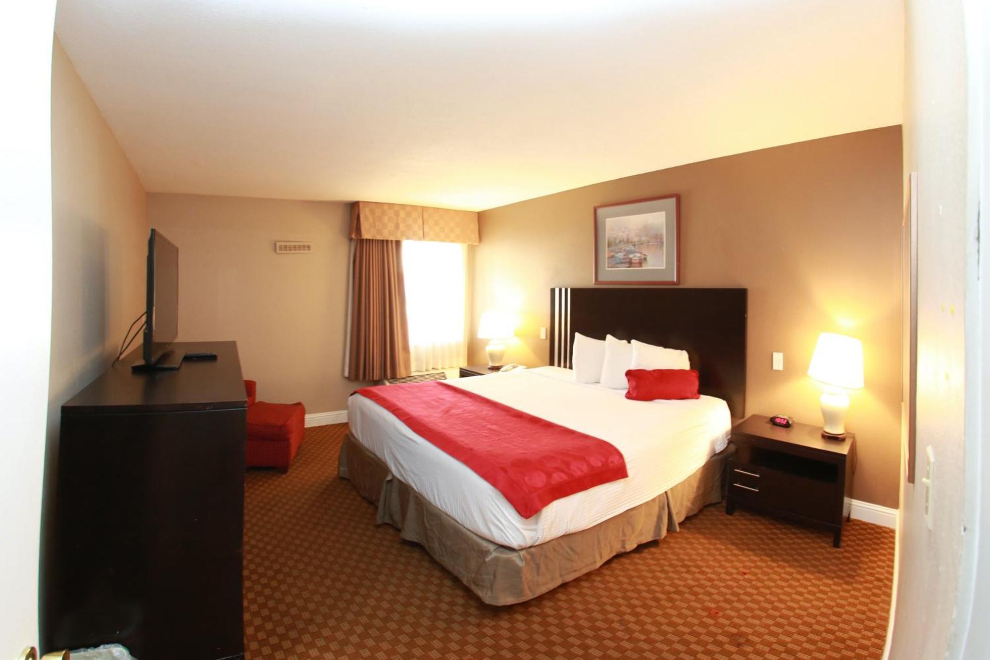 Hotel Ramada By Wyndham Fresno North Exterior foto